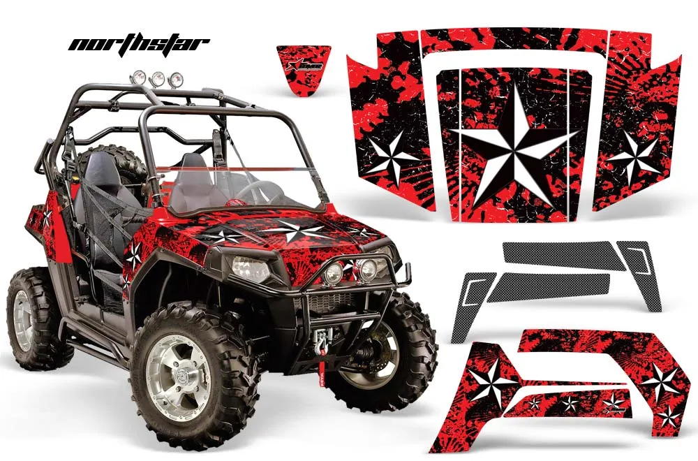 Polaris RZR 800 / 800S Graphic Kit - 2006-2010 Northstar Red