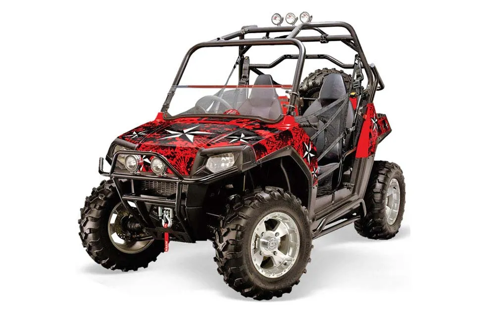 Polaris RZR 800 / 800S Graphic Kit - 2006-2010 Northstar Red