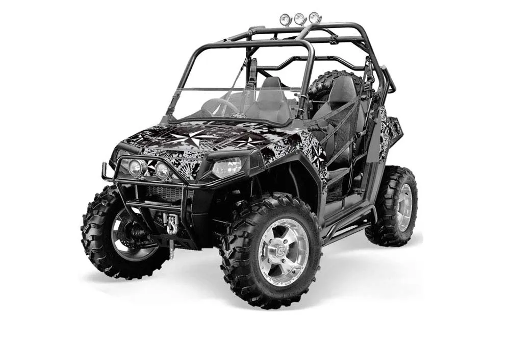 Polaris RZR 800 / 800S Graphic Kit - 2006-2010 Northstar Silver