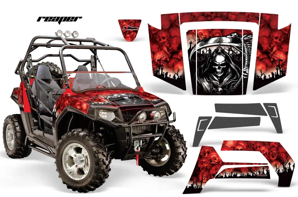 Polaris RZR 800 / 800S Graphic Kit - 2006-2010 Reaper Red
