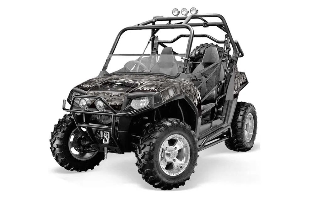 Polaris RZR 800 / 800S Graphic Kit - 2006-2010 Reaper Silver