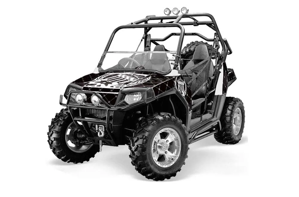 Polaris RZR 800 / 800S Graphic Kit - 2006-2010 Reloaded White