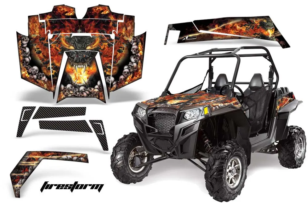 Polaris RZR 900 XP Custom Graphic Kit - 2011-2014