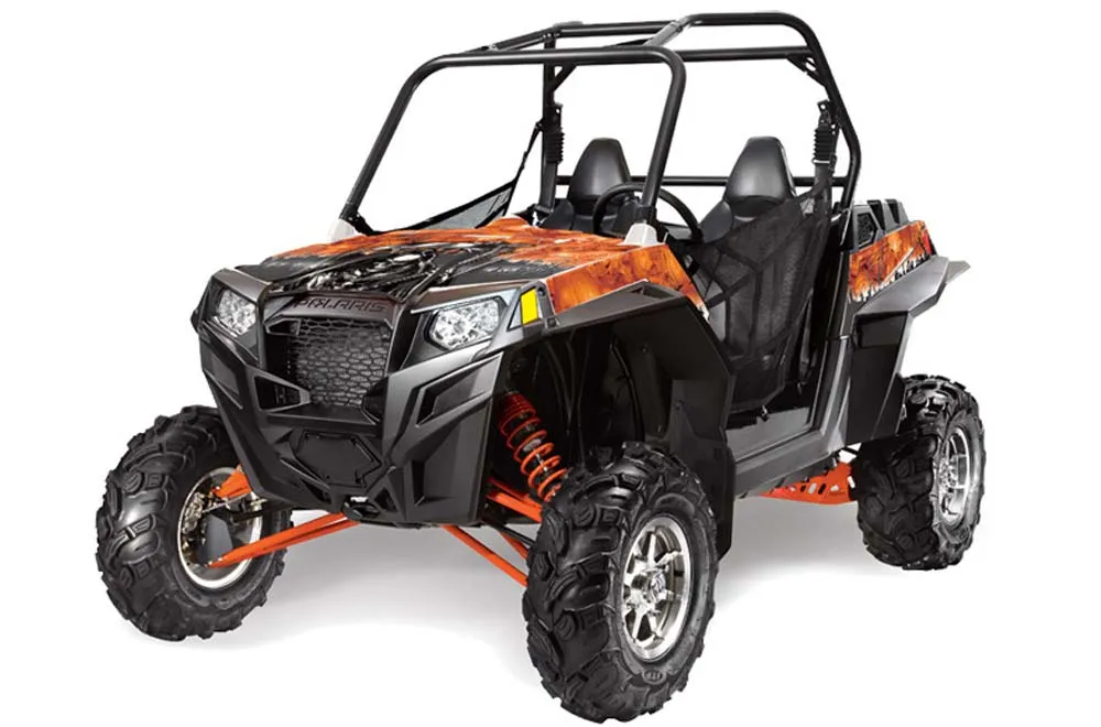 Polaris RZR 900 XP Graphic Kit - 2011-2014 Reaper Orange