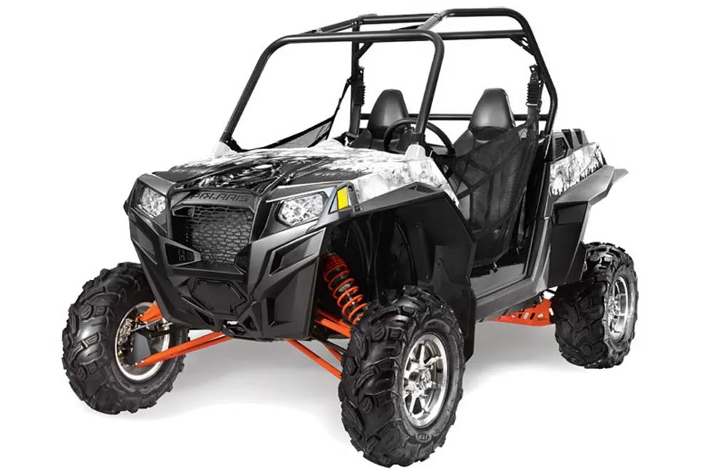 Polaris RZR 900 XP Graphic Kit - 2011-2014 Reaper White