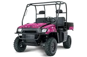 Polaris Ranger 500 / 700 XP Graphic Kit - 2005-2008 Butterflies Pink