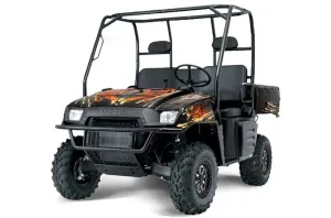 Polaris Ranger 500 / 700 XP Graphic Kit - 2005-2008 Firestorm Black