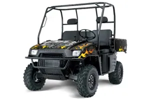 Polaris Ranger 500 / 700 XP Graphic Kit - 2005-2008 Motorhead Black