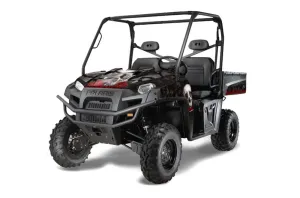 Polaris Ranger XP 500 / 700 4x4 EFI Graphic Kit - 2009 Bone Collector Black