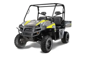 Polaris Ranger XP 500 / 700 4x4 EFI Graphic Kit - 2009 Diamond Race Yellow