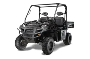 Polaris Ranger XP 500 / 700 4x4 EFI Graphic Kit - 2009 Skulls N Hammers Silver