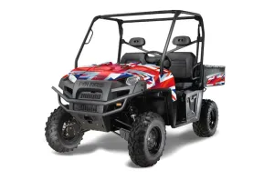 Polaris Ranger XP 500 / 700 4x4 EFI Graphic Kit - 2009 Union Jack Union Jack