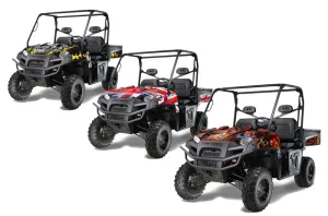 Polaris Ranger XP 500 / 800 / 900D 4x4 EFI Custom Graphic Kit - 2010-2014