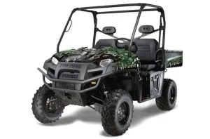 Polaris Ranger XP 500 / 800 / 900D 4x4 EFI Graphic Kit - 2010-2014 Reaper Green