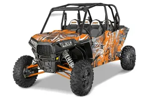 Polaris RZR 1000 XP 4 Door Graphic Kit - 2013-2018 Deaden Orange