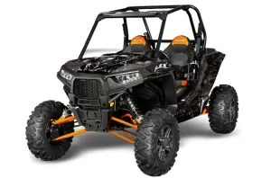 Polaris RZR 1000 XP 2 Door Graphic Kit - 2013-2018 Reaper Black