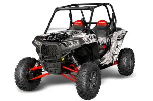 Polaris RZR 1000 XP 2 Door Graphic Kit - 2013-2018 Reaper White