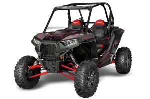 Polaris RZR 1000 XP 2 Door Graphic Kit - 2013-2018 The Grid Red