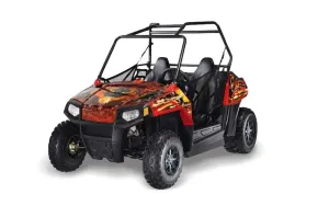 Polaris RZR 170 Graphic Kit - All Years Firestorm Red