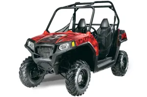 Polaris RZR 570 Graphic Kit - All Years Bone Collector Red