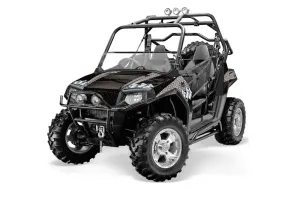 Polaris RZR 800 / 800S Graphic Kit - 2006-2010 Diamond Race Black