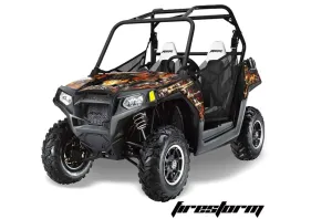 Polaris RZR 800 / 800S Graphic Kit - 2011-2014 Firestorm Black