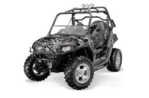 Polaris RZR 800 / 800S Graphic Kit - 2006-2010 Northstar Silver