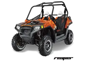 Polaris RZR 800 / 800S Graphic Kit - 2011-2014 Reaper Orange