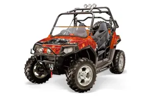 Polaris RZR 800 / 800S Graphic Kit - 2006-2010 Reaper Orange