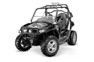 Polaris RZR 800 / 800S Graphic Kit - 2006-2010 Reloaded White