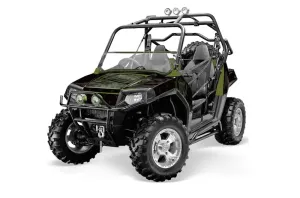 Polaris RZR 800 / 800S Graphic Kit - 2006-2010 Silver Star - Reloaded Green
