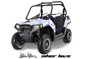 Polaris RZR 800 / 800S Graphic Kit - 2011-2014 Silver Star - Silverhaze Blue
