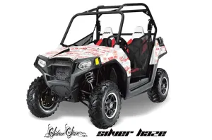 Polaris RZR 800 / 800S Graphic Kit - 2011-2014 Silver Star - Silverhaze Red