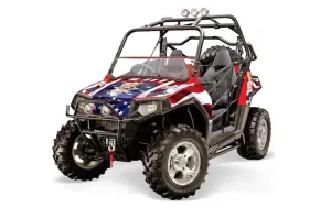Polaris RZR 800 / 800S Graphic Kit - 2006-2010 Stars N Stripes Red White & Blue