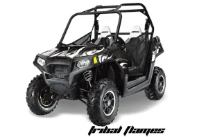 Polaris RZR 800 / 800S Graphic Kit - 2011-2014 Tribal Flames Black