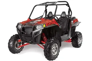 Polaris RZR 900 XP Graphic Kit - 2011-2014 Bone Collector Red