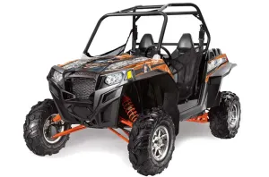 Polaris RZR 900 XP Graphic Kit - 2011-2014 Mad Hatter Orange