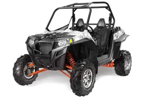 Polaris RZR 900 XP Graphic Kit - 2011-2014 Reaper White