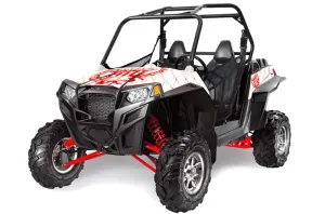 Polaris RZR 900 XP Graphic Kit - 2011-2014 Reloaded Red