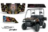Polaris Ranger 500 / 700 XP Graphic Kit - 2005-2008 Ed Hardy - Pirates Silver