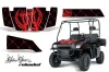Polaris Ranger 500 / 700 XP Graphic Kit - 2005-2008 Silver Star - Reloaded Red