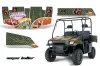 Polaris Ranger 500 / 700 XP Graphic Kit - 2005-2008 Vegas Baller Green