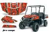Polaris Ranger EV Electric Graphic Kit - 2009-2015 Fire Camo Camo