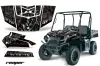 Polaris Ranger EV Electric Graphic Kit - 2009-2015 Reaper Black