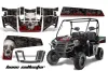 Polaris Ranger XP 500 / 700 4x4 EFI Graphic Kit - 2009 Bone Collector Black