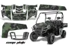 Polaris Ranger XP 500 / 700 4x4 EFI Graphic Kit - 2009 Camoplate Green