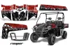 Polaris Ranger XP 500 / 700 4x4 EFI Graphic Kit - 2009 Reaper Green