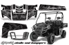 Polaris Ranger XP 500 / 700 4x4 EFI Graphic Kit - 2009 Skulls N Hammers Silver