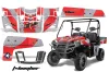Polaris Ranger XP 500 / 700 4x4 EFI Graphic Kit - 2009 Stars N Stripes Stars N Stripes