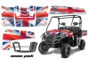Polaris Ranger XP 500 / 700 4x4 EFI Graphic Kit - 2009 Union Jack Union Jack